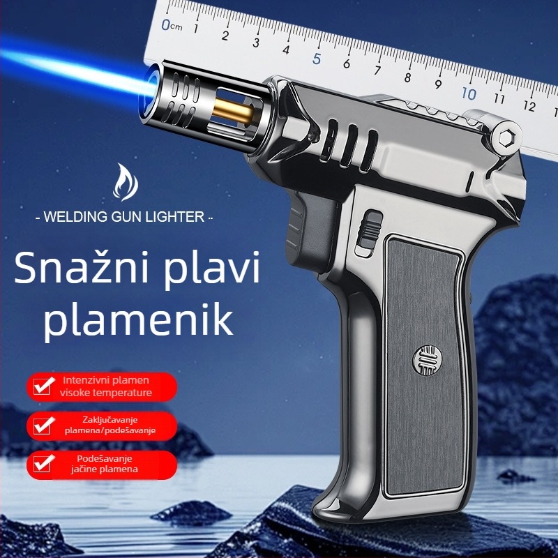 Ručni plamenik za zavarivanje visoke temperature, otporan na vjetar, butan, izdržljiv
