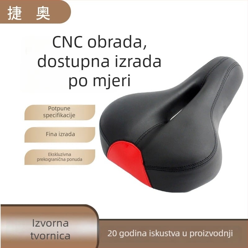 Prilagođena sjedala za bicikl za brdski bicikl, mekani i udobni jastučić sjedala, torbica za sjedalo