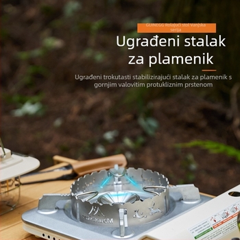 Guest of the Mountain Canister štednjak – Prijenosni vanjski kuhalo, otporan na vjetar