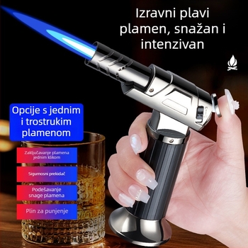 Vanjski zapaljivač otporan na vjetar s direktnim plamenom, plamenik za zavarivanje, zapaljivač za roštilj i kuhinjski alat za moksibustiju