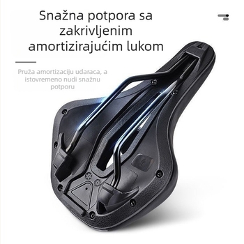 Udobno i prozračno sjedalo za bicikl, za planinske i cestovne bicikle, vodootporno