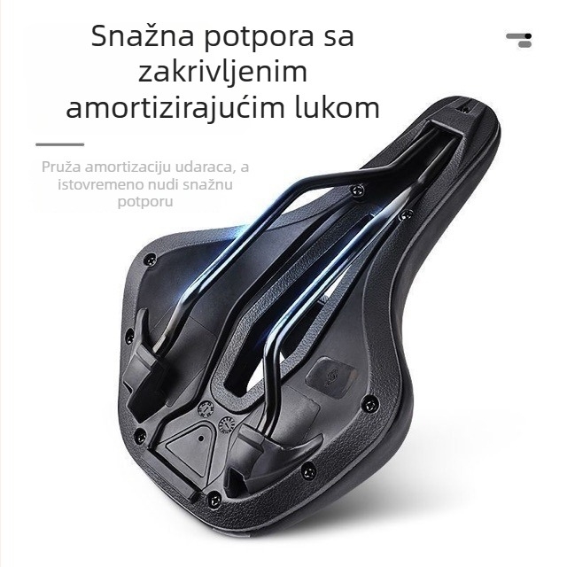 Udobno i prozračno sjedalo za bicikl, za planinske i cestovne bicikle, vodootporno