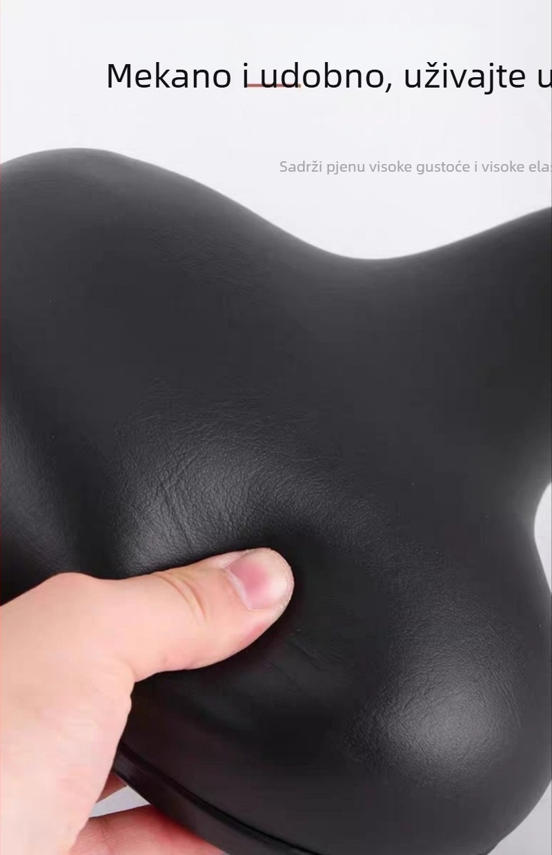 PU sjedalo za bicikl, ojačano debelom pjenom, za gorski bicikl