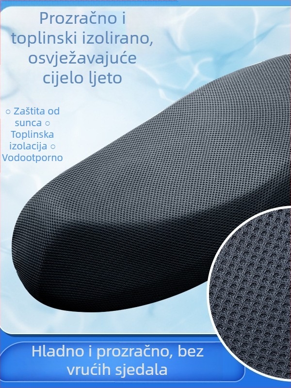 Kožni navlaka za sjedalo električnog bicikla, vodootporna i UV-zaštita, univerzalna za sve sezone