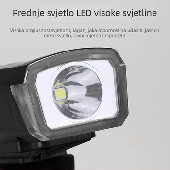 Prednje svjetlo za bicikl s visokim sjajem za noćnu vožnju — LED svjetlo za planinski bicikl