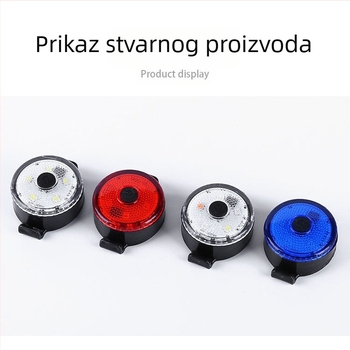 VXM stražnja biciklistička svjetiljka, USB punjenje, upozoravajuće svjetlo za planinski bicikl, noćna vožnja na otvorenom, dodatna oprema za vožnju