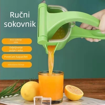 Ručni višenamjenski sokovnik za kućnu upotrebu – mali plastični limunov sokovnik
