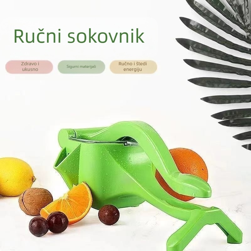 Ručni višenamjenski sokovnik za kućnu upotrebu – mali plastični limunov sokovnik