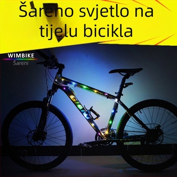 WIMBIKE LED svjetla za planinski bicikl, svjetla za tijelo i okvir, dekorativna svjetla