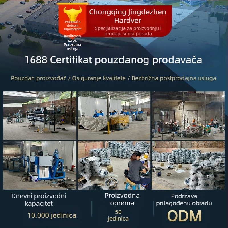 Set spatula od nehrđajućeg čelika s drvenom ručkom — zaštita od opeklina, cjediljna žlica, žlica za prženje i kuhača