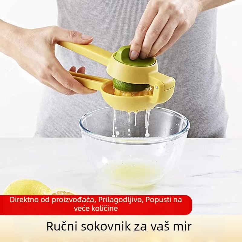 Novi ručni sokovnik – ručno cijedjenje limuna i citrusa, kompaktni kućni višenamjenski sokovnik