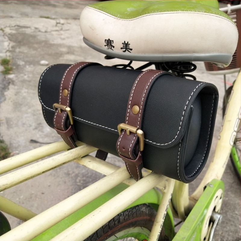 Retro torba za bicikle i električne bicikle: prednja i stražnja torba, torba za sjedalo, viseća torba za električni skuter, torba za upravljač, motociklistička torba