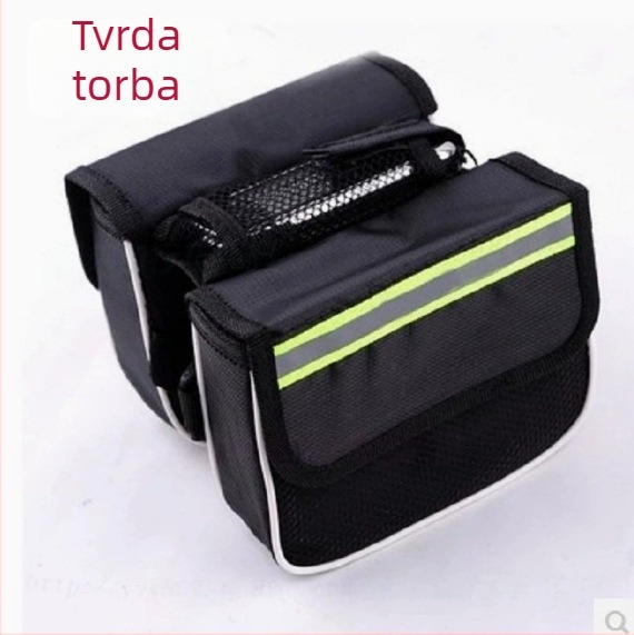 Torba s čvrstim kućištem za prednji okvir planinskog bicikla, torba na gornju cijev iznad sjedala, dodaci za biciklizam