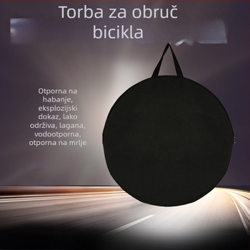 Torba za set kotača za cestovne i planinske bicikle — debela torba za hub jednog kotača