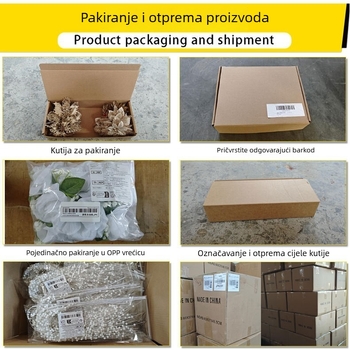 Set od 20 umjetnih Listova eukaliptusa, Listova Money Leaves i Listova stabla eukaliptusa za svadbene dekoracije, kućnu dekoraciju i zelene bukete