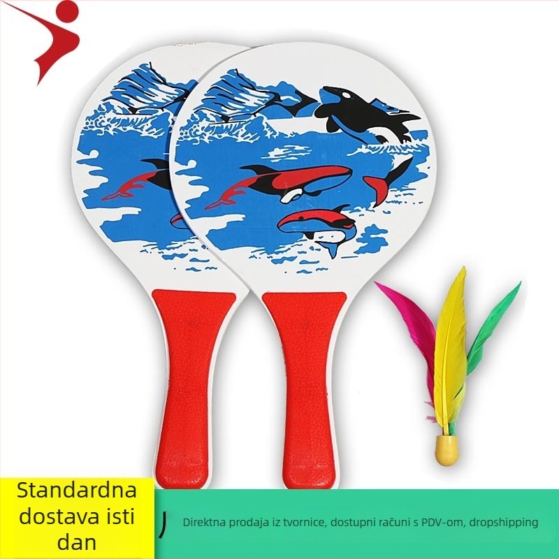 Regail badminton reketa s pločom od topole, 5 mm, s otisnutim logom