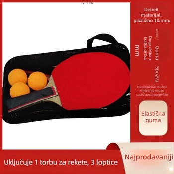 Raketa za stolni tenis za odrasle, učenike i djecu — treninzi i natjecanja, za početnike, držanje shakehand ili penhold, pojedinačno i parovi