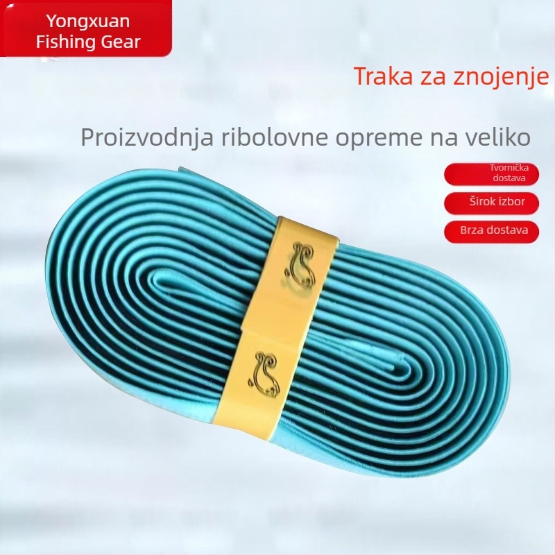 2 m pojas za apsorpciju znoja za vanjski ribolov — brzo sušenje, anti-slip omotač za držač štapa, u 4 boje