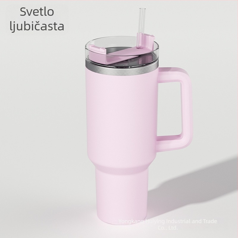 40oz auto šalica, velika izolirana šalica s unutarnjim slojem od 304 nehrđajućeg čelika, mogućnost logotipa