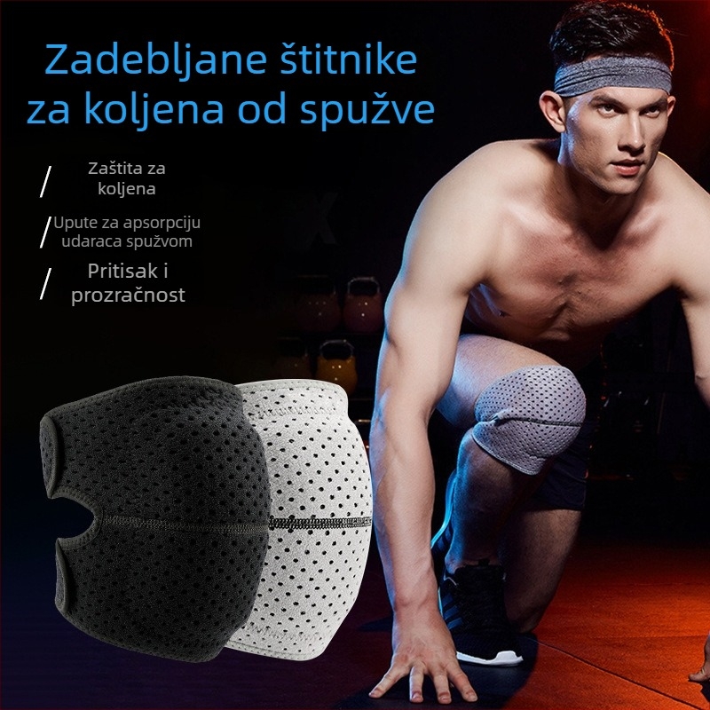 Karnel koljeni jastučici visoke gustoće i prozračne pjene za ples, odbojku, košarku i fitness – za žene