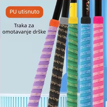 Silikonska navlaka za držač štapa za pecanje i ručice reketa – protuklizna, upija znoj
