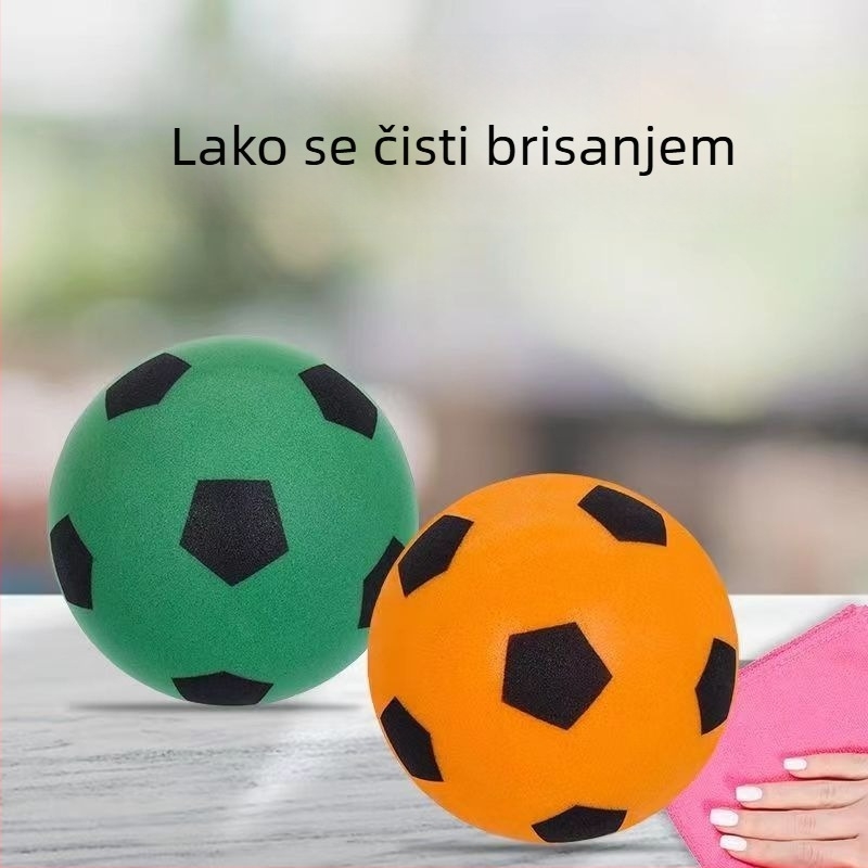 Unutarnji nogomet od pjene za djecu, tiha lopta, promjer 36 inča (1 m), okrugla, PU materijal