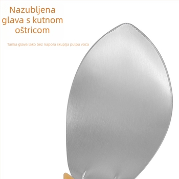 Žlica za dijeljenje manga i rezač voća – za mango, lubenicu i avokado – nehrđajući čelik