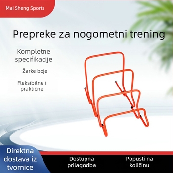 Stalak za prepreke za tjelesnu pripremu djece – male prepreke za atletiku i nogometni trening