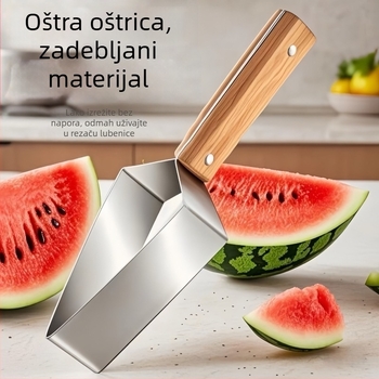 Nehrđajući čelik: rezač dinje i melona, trokutasti rezač voća