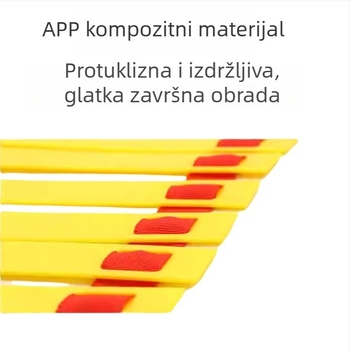 Ljestvica agilnosti za nogomet – meka ljestvica i konopac, trening brzine i koordinacije za djecu
