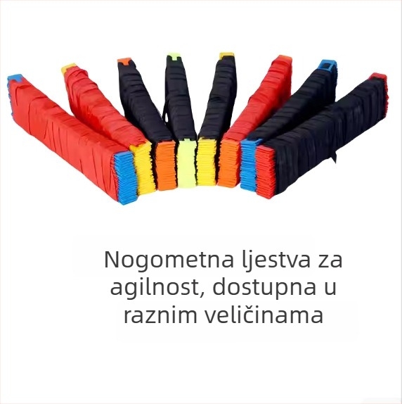 Ljestvica agilnosti za nogomet – meka ljestvica i konopac, trening brzine i koordinacije za djecu