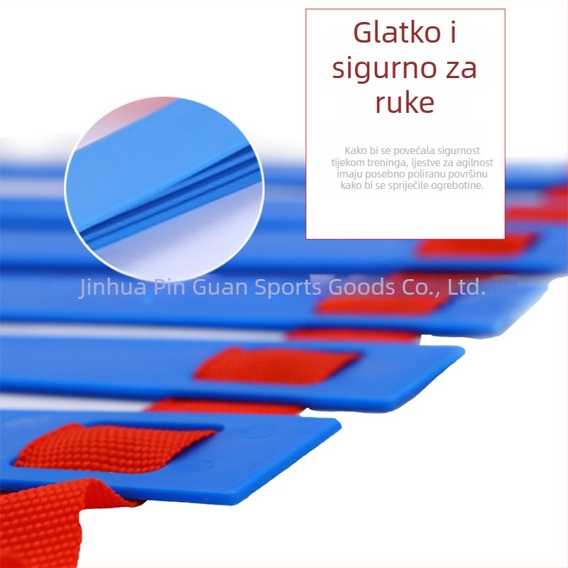 Set agilnosti za trening nogometa i košarke: agility ladder, ljestve s uzicom i prepreke za trening