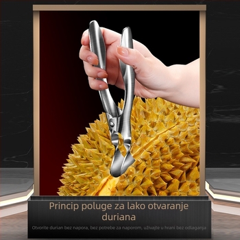 Durian otvarač od 304 nerđajućeg čelika, multifuunkcionalni alat za kućnu i komercijalnu uporabu
