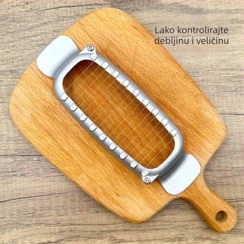 Višenamjenski rezač za sir i maslac, s nožem za foie gras i rezačem za jaja