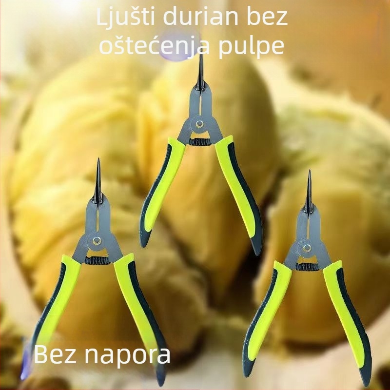 Durian alat za otvaranje s nehrđajućeg čelika – pojačani kliješta