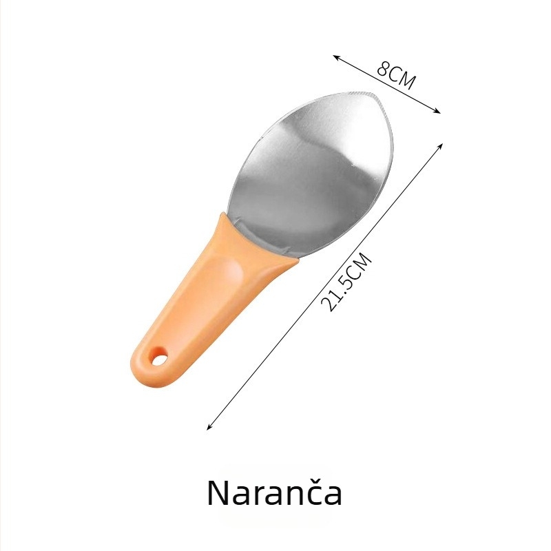 Alat za ljuštenje manga i višenamjenski nož za mango, odjeljivač pulpe, sječenje na kockice i oblikovanje