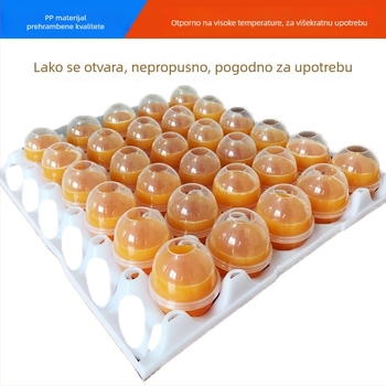 Plastična forma za jaja na pari, bez curenja, neprijanjajuća, otporna na visoke temperature, prehrambena kvaliteta