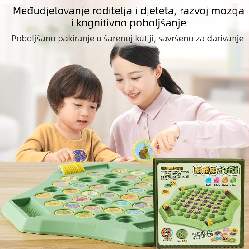 Dječja društvena igra za pamćenje i fokus — interaktivna roditeljsko-dječja igra