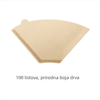 Konični papir za filtriranje kave za pour-over i drip pripremu