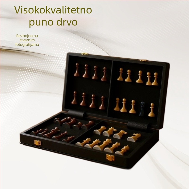 Premium drvene šahovske figure