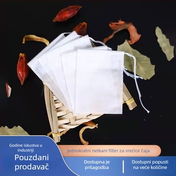Jednokratne filter vrećice za čaj za maceriranje i juhe; netkani materijal, odvajanje naslaga
