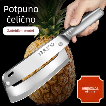 Lihuang 3-u-1 nehrđajući čelik kuhinjski alat: nož za ananas, ogulac voća i nož za guljenje – profesionalne kvalitete