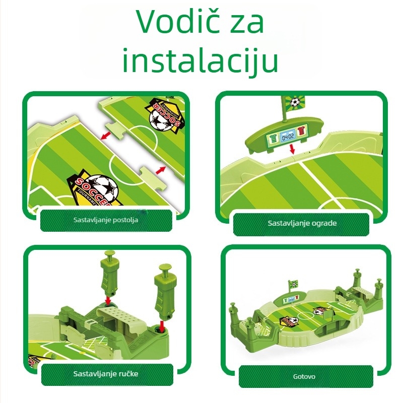 2025 Dječji stolni nogomet za dva igrača – interaktivna društvena igra s temom Svjetskog kupa
