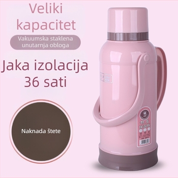 Kompaktni retro termos za vodu, 3,2 L, prenosni za učenice srednje škole i gimnazije, za dom učenika