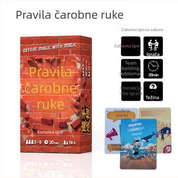 Interaktivna kartična društvena igra za obiteljska druženja