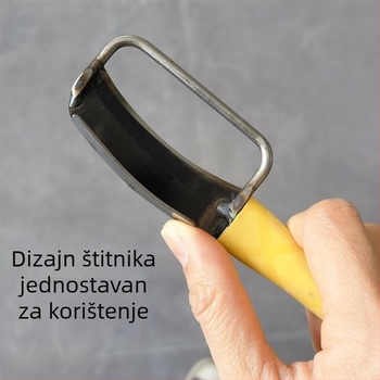 Nehrđajući čelik višestruki alat za guljenje i rezanje stabljika salate, šećerne trske i vodene kestene