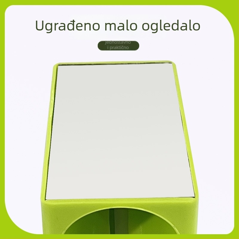 Ogulivač krastavaca i rezač s rolnom dizajnom i ogledalom