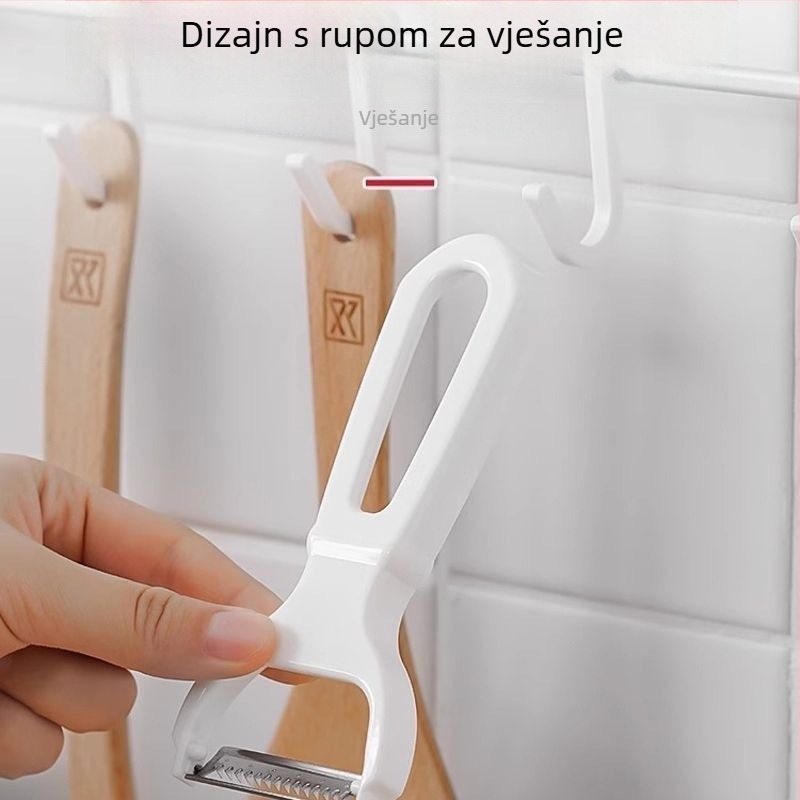 Kuhinjski rendet za krumpire i povrće, višenamjenski oguljivač, plastični nož za guljenje rotkvica