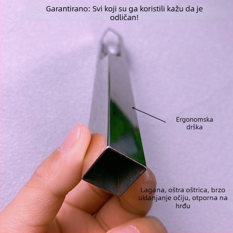 Novi nož za ananas s integriranim izdubljivačem očiju i ogulivačem
