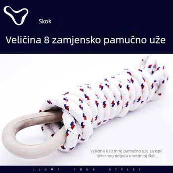 0.8 m pamuk špaga za preskakanje broj 8 – za brojanje / bez brojanja, rezervno uže 521-523